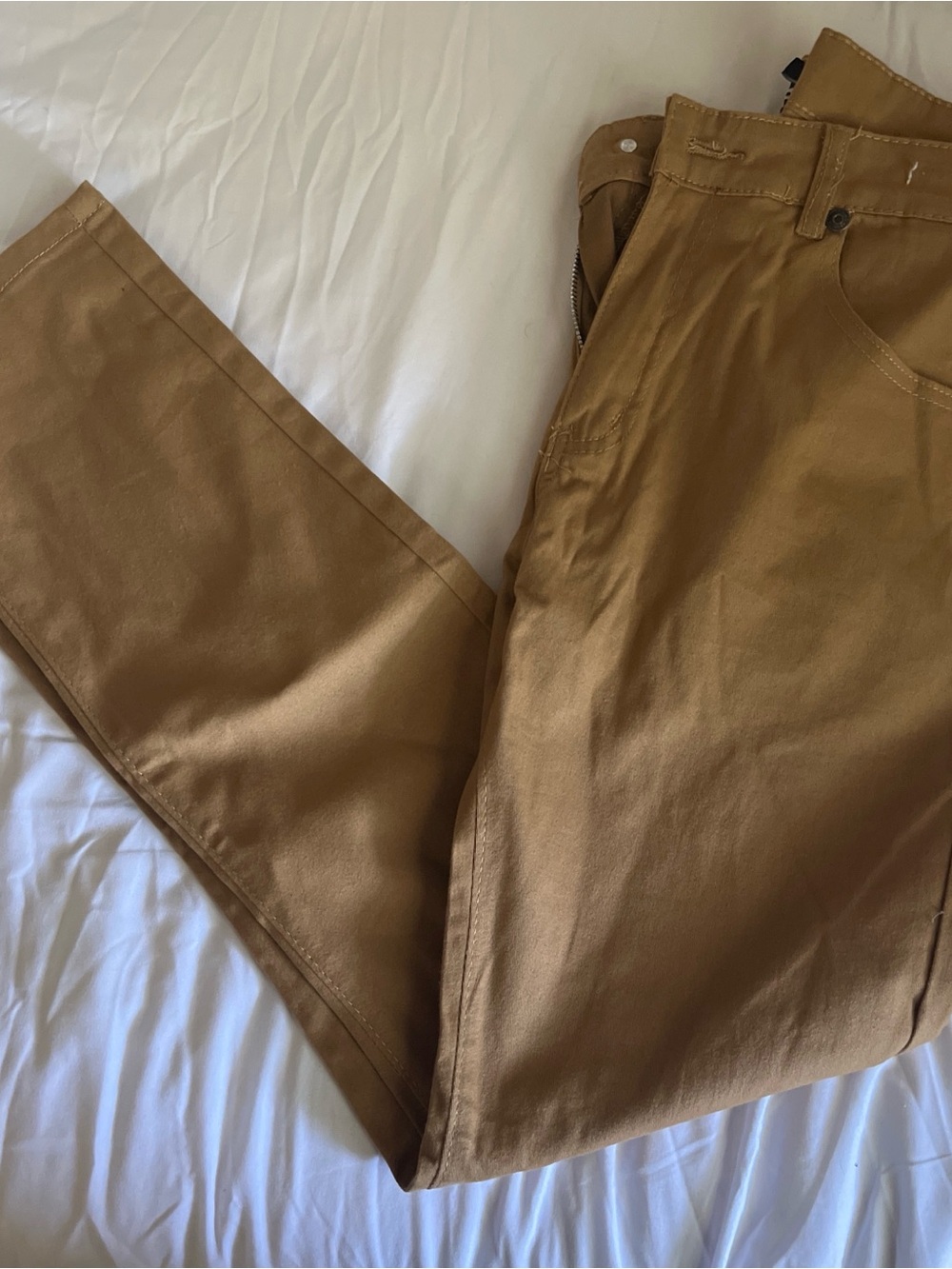 Men's Classic Tan Chino Pants